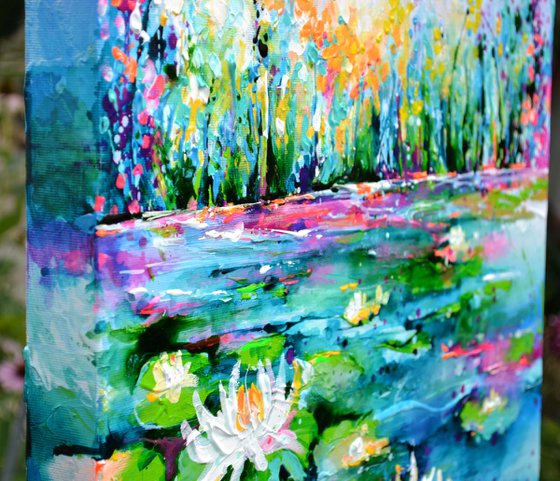 Water Lilies on the Pond
