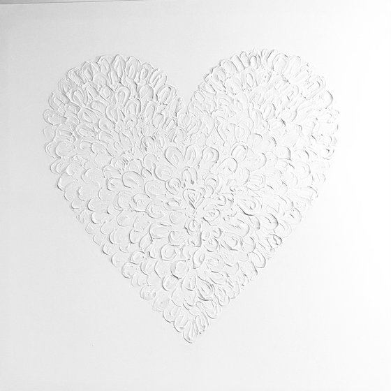 Heart white