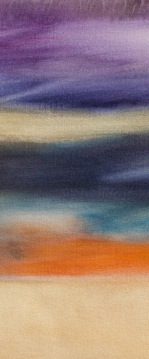 Landscape with Purple Sky by Simona Gocan