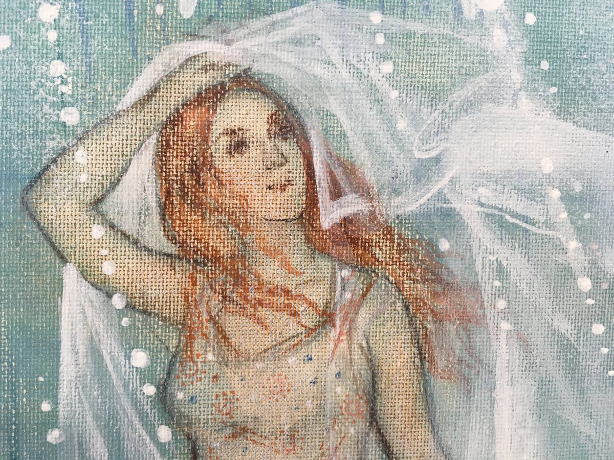 Bridal Veil / It Rains in Brittany by Olga Kataeva-Rochford