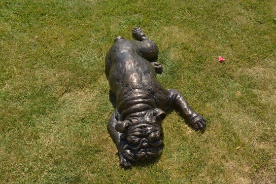 English Bulldog Foundry Bronze