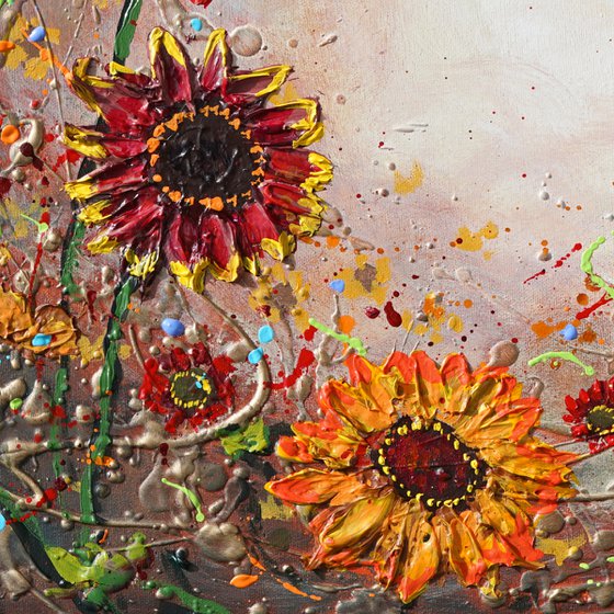 Autumn Sunflowers