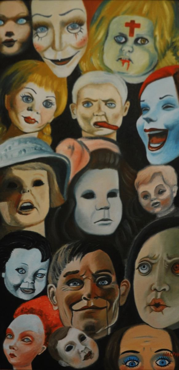 Tribute to horror by Mathew Halpin