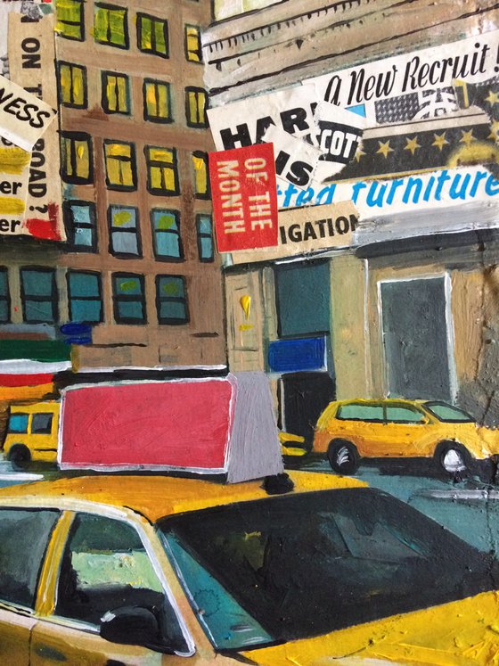 New York, Taxis and Billboards