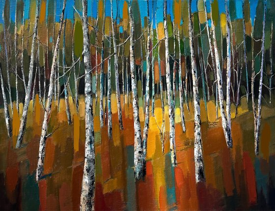 The Golden Birchwood