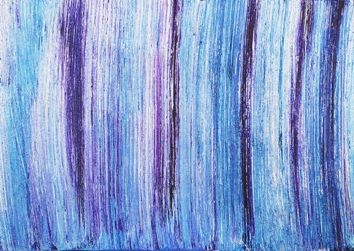 Blue Rain  (120x86cm) by Toni Cruz