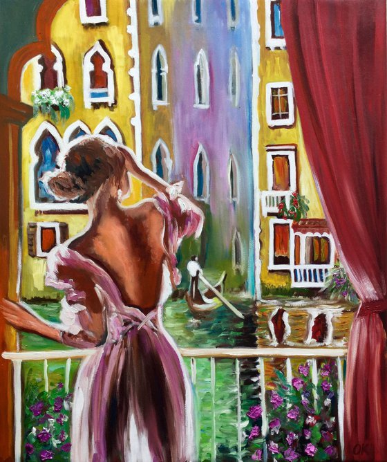 Venice . Venician dreams #4. Morning in Venice. Romantic gift for wedding .