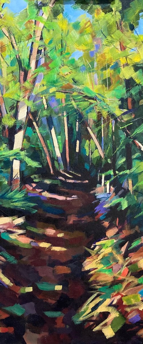 Path by the River Wye by Stuart Roper