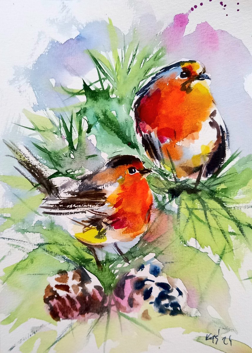Birds II by Kovacs Anna Brigitta