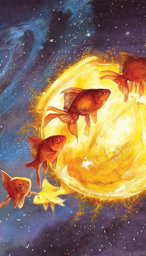 Goldfish VII by Daniel Loveday