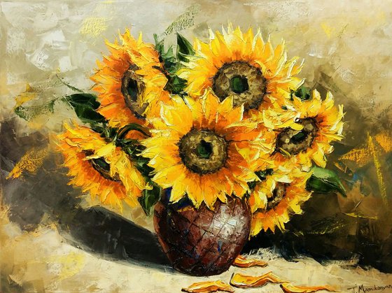 Sunflowers  60x80cm
