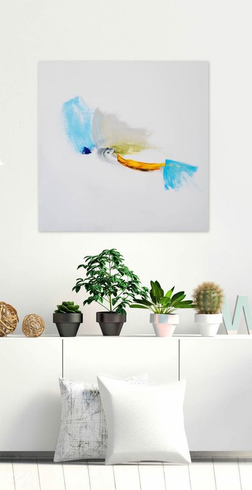 Original abstract painting TR267 by Radek Smach