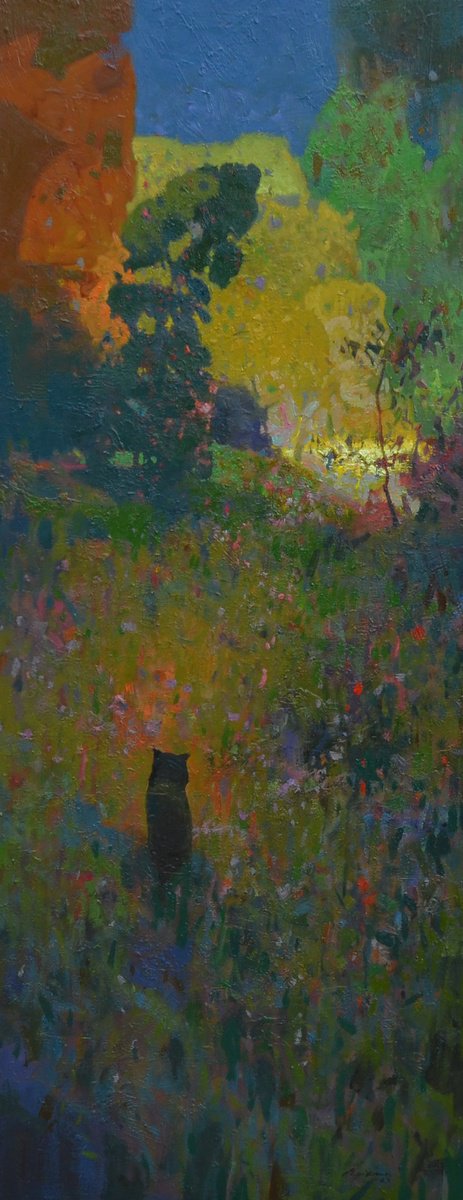 Where Is The Bird Chirping ? By Vytautas Laisonas, 16 X 39, Artwork For Sale On Artfinder