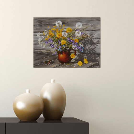 Dandelions Painting