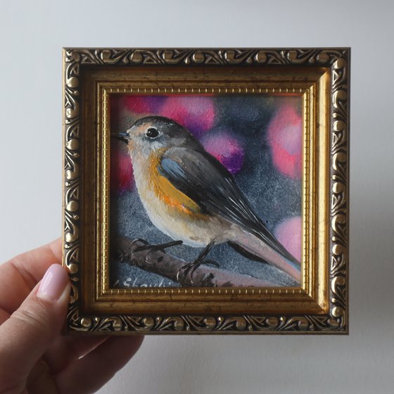 Birds in Golden Frames