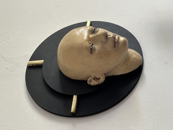 "Secular Halo" - Wall Ceramic Sculpture