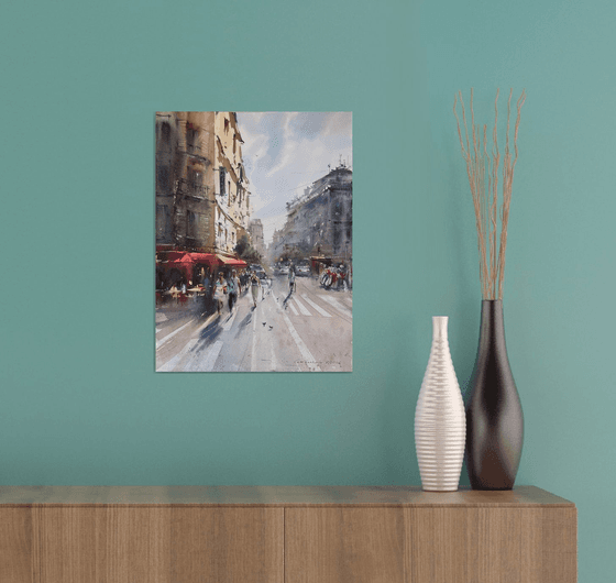 The Golden Boulevard of Paris