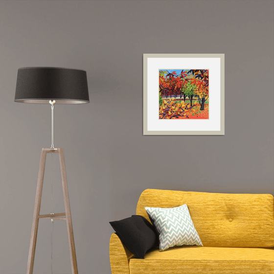 Red Acers Purple Berries