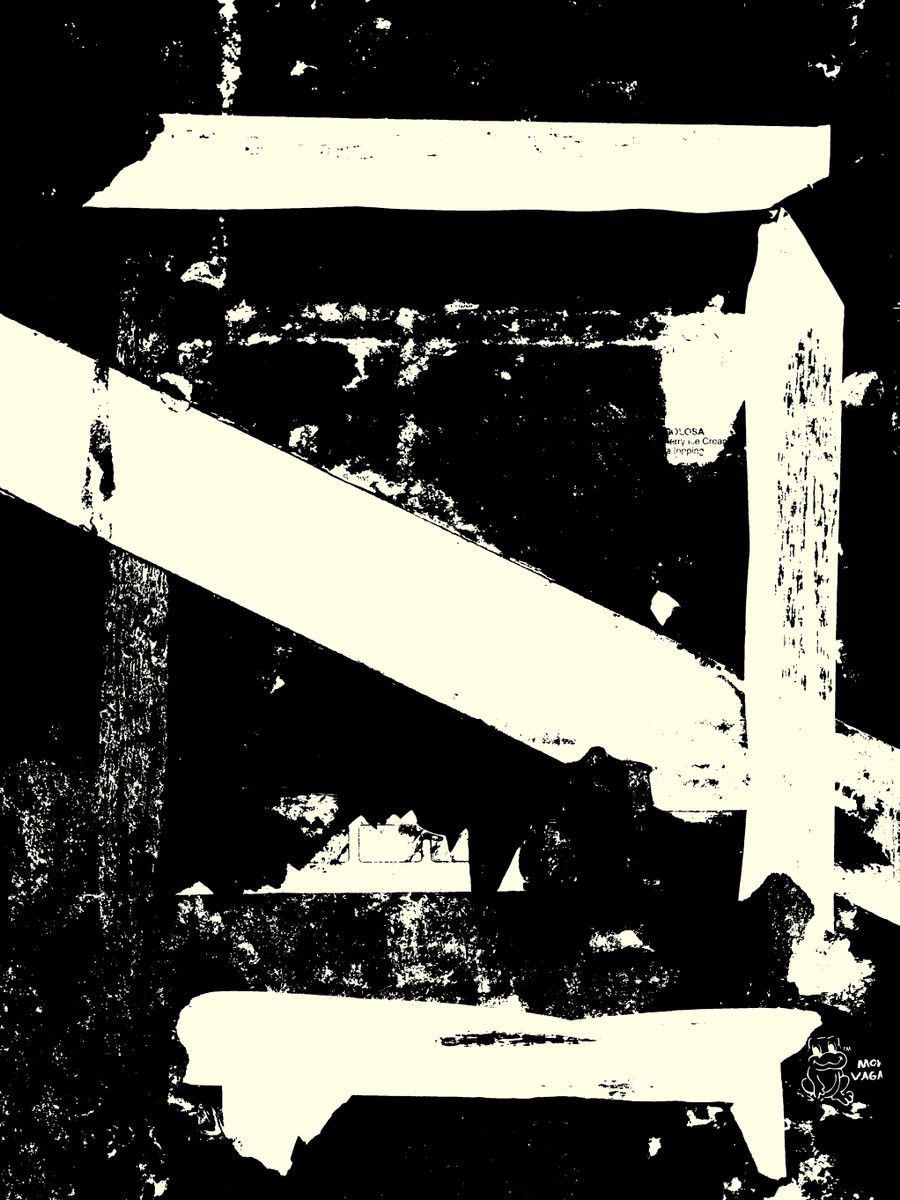 Abstract Cityscapes Photograph By Petr Strnad, 12 X 16", Quick Notes #25, Original Artwork