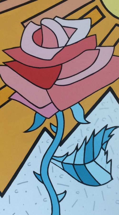 Pop Art No. 3 - "Rose" by Greg Beebe