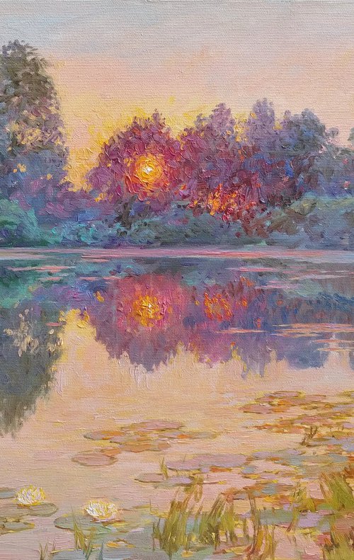 The sun is rising. by Svitlana Gunchenko