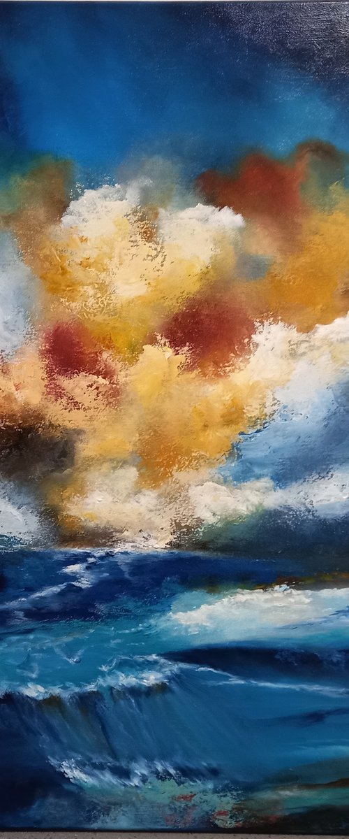 Windswept Clouds of Autumn by Susan Wooler