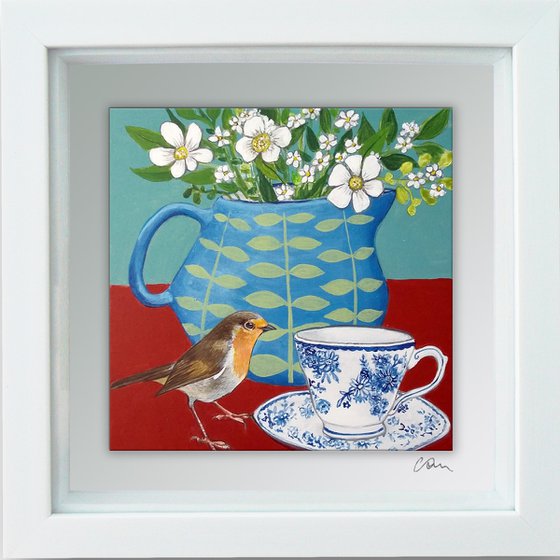 Mr Robin comes to tea