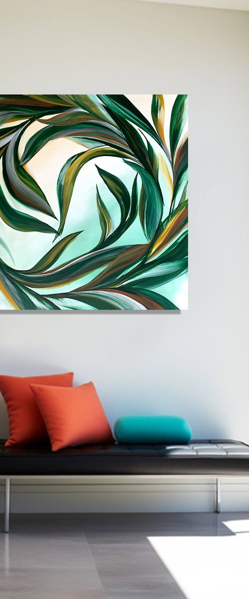 Emerald harmony, sun light by Tatiana Malinovscaia