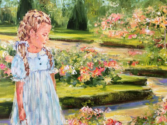 Dans les jardins de Bagatelle