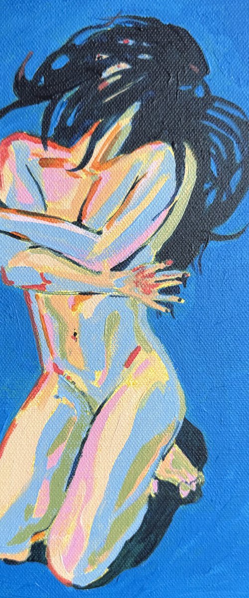Fearful Nude by Hanna Bell