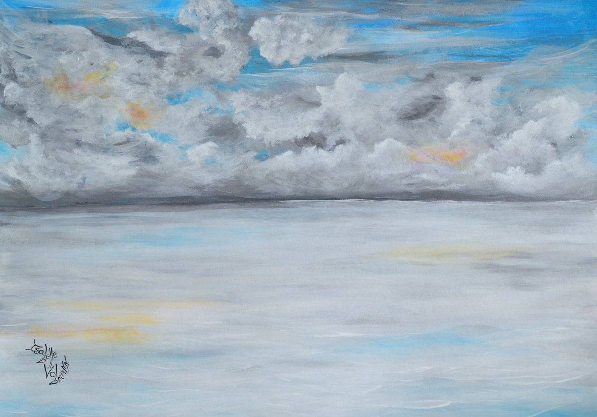  Stormy Brittany By Isabelle Vobmann, 17 X 12, Artwork For Sale On Artfinder