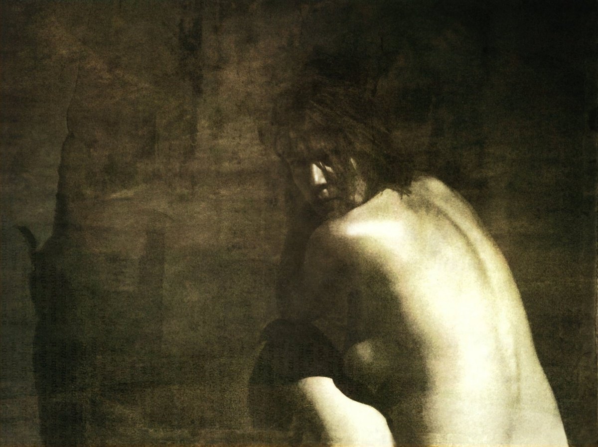 Portrait Photograph By Philippe Berthier, 26 X 20", Au Bord De L