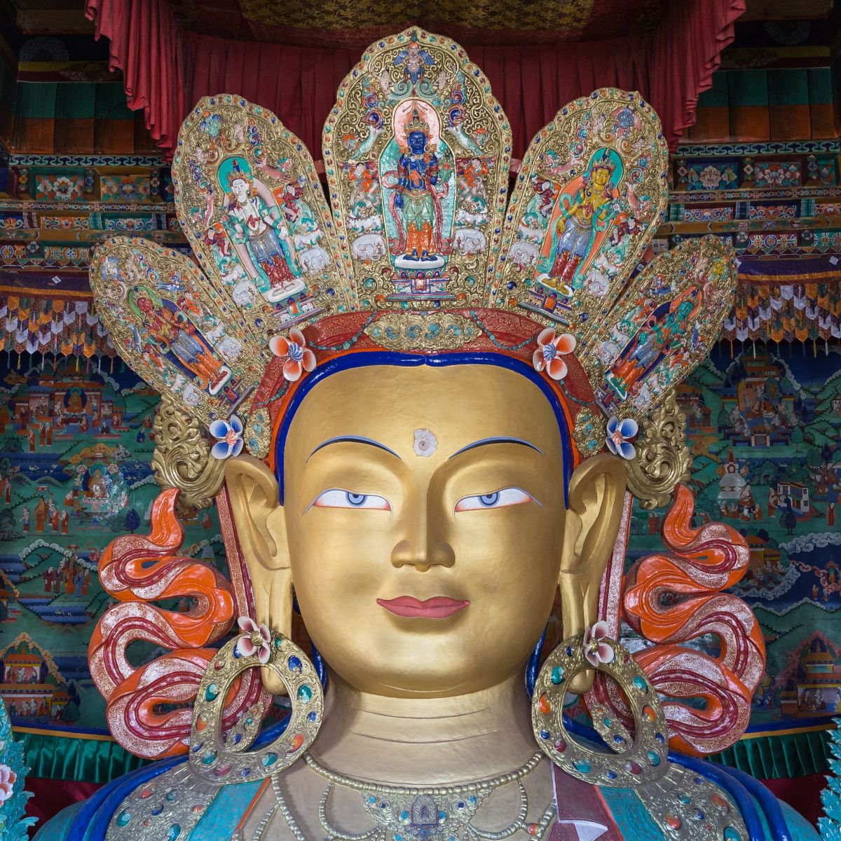 Thikse Buddha by Kevin Standage