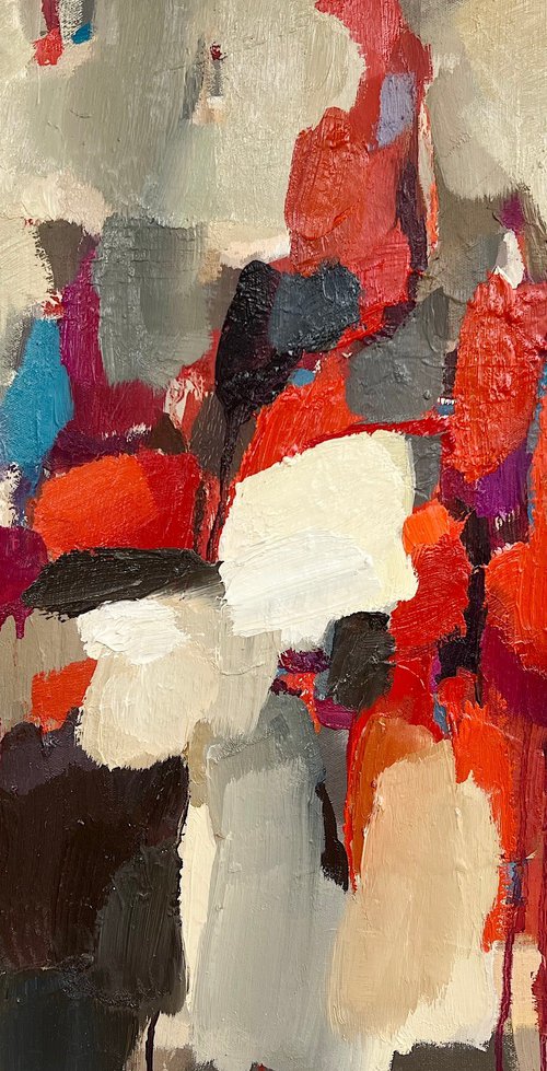 BRIGHT MOMENT 7/Oil painting by Ana Saut