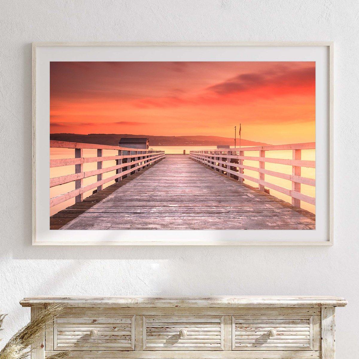 Blairmore Pier, Scotland by Lynne Douglas