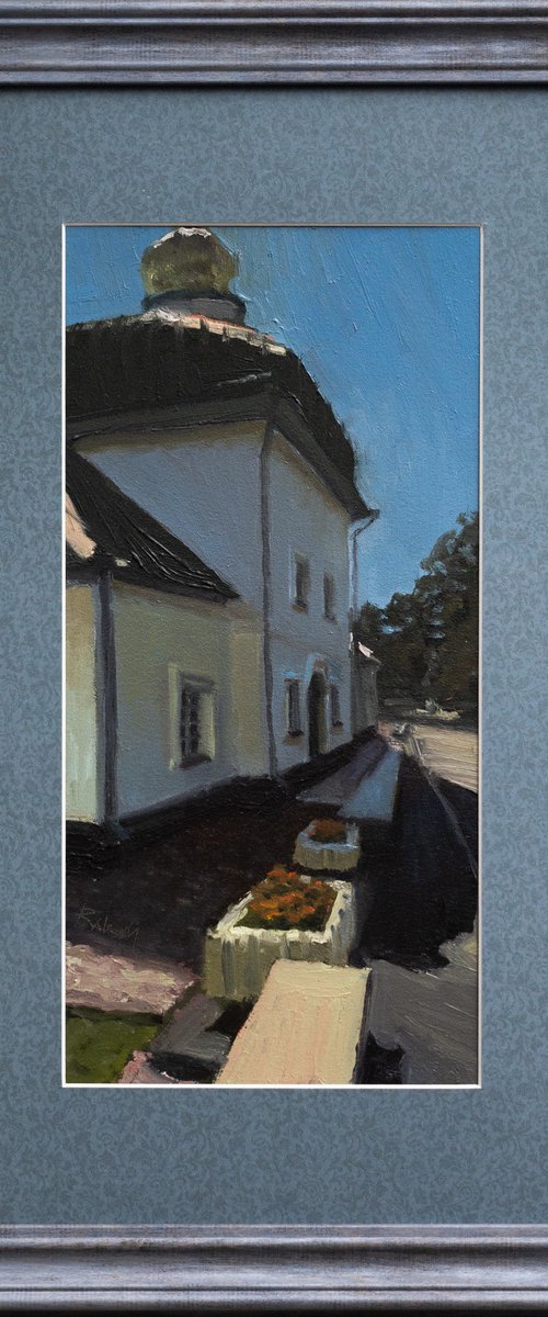 Church in the Sun Rays by Mikhail Rak
