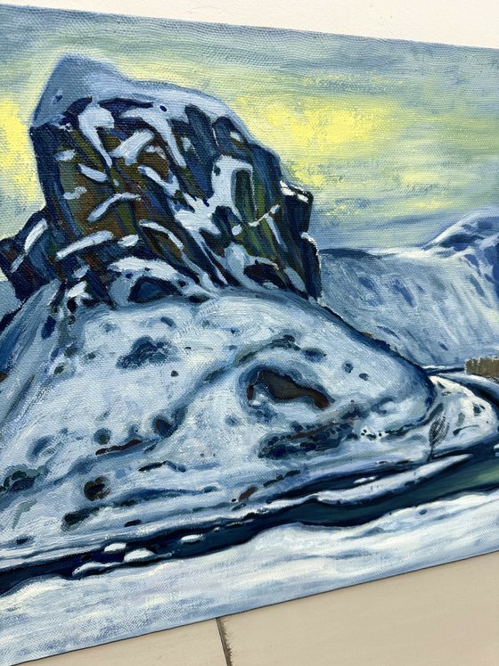 “Winter in the mountains”