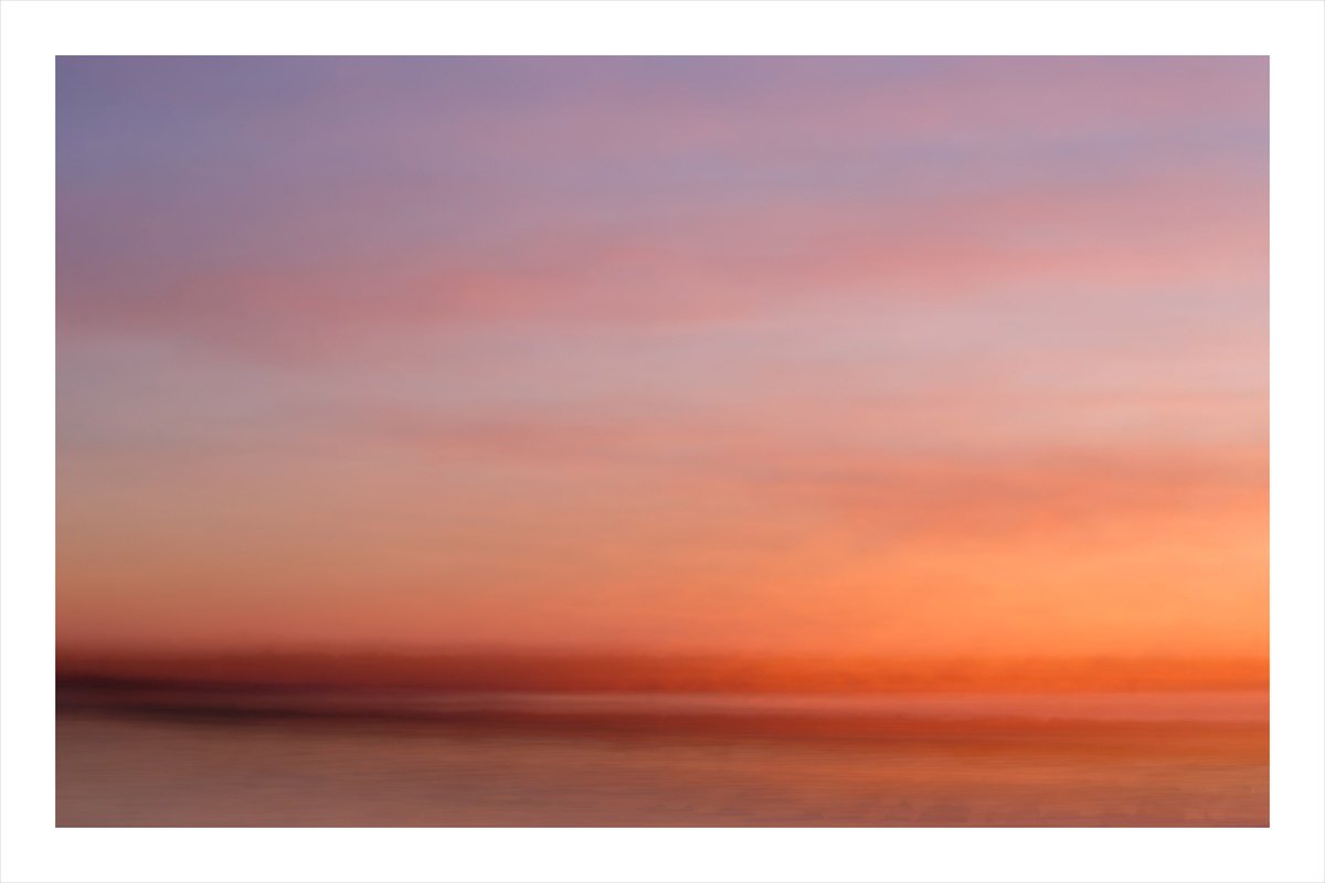 Abstract Landscape Photograph By Brooke T Ryan, 24 X 16, Abstract Sunrise No 1 - 24X16, Original Artwork