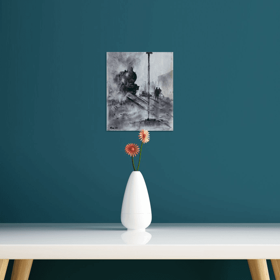 From the great age of steam….