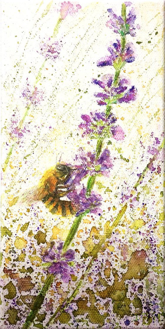 Lavender and the bees