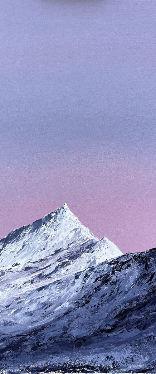 Winter mountains by Nataliia Kozlova