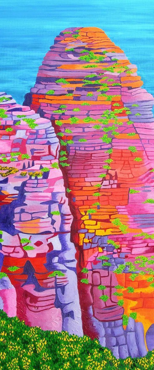 Cap Frehel, Brittany by Ruth Cowell