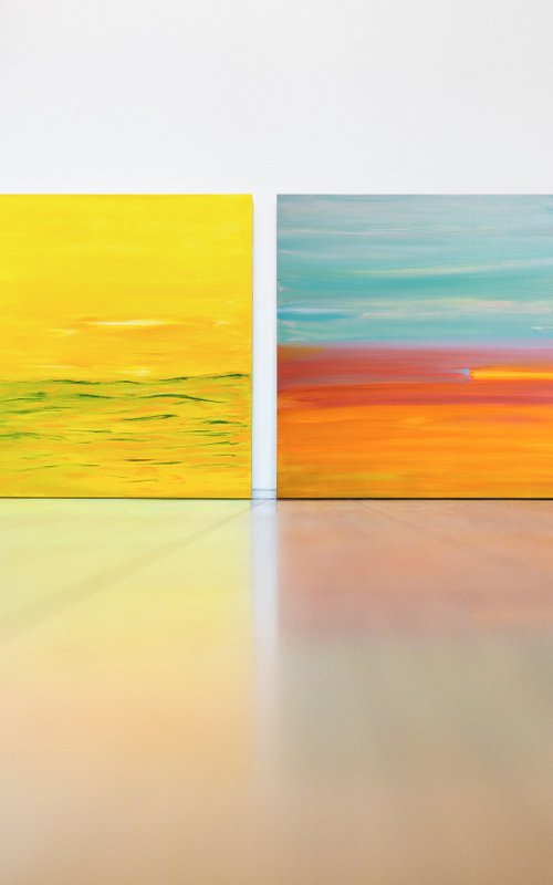 4 Seasons I 320x80 cm I Inspired by Vivaldi’s Four Seasons by Cornelia Petrea