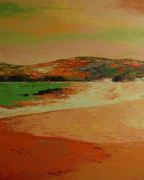 Orange Beach - Praya de  Isla  (ref #: 1251-40F) by Saroja van der Stegen