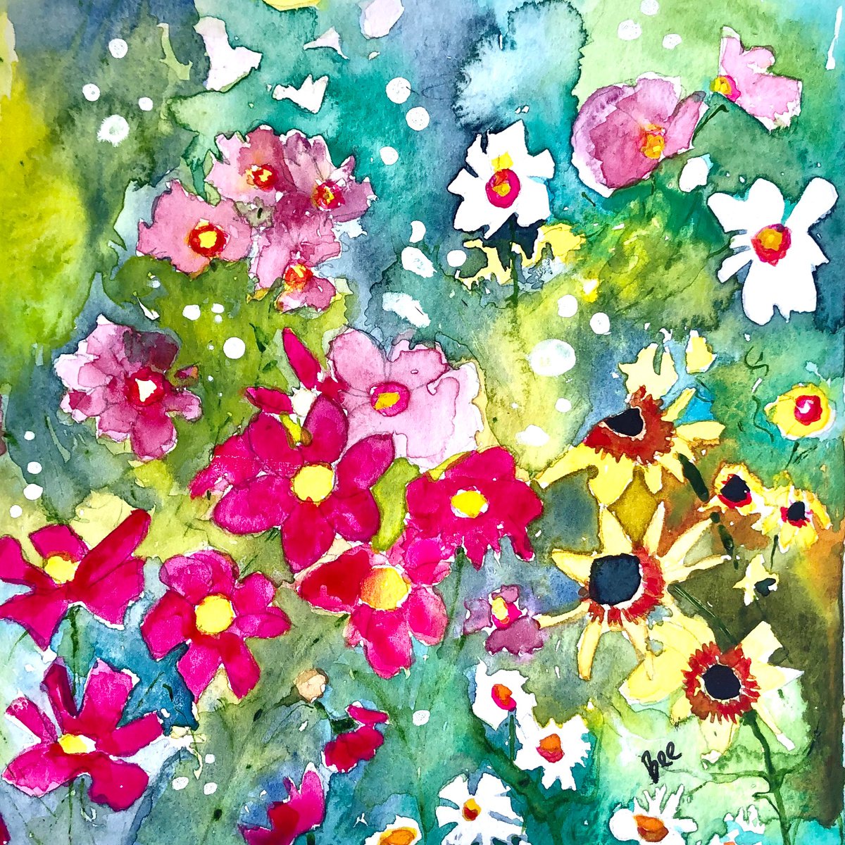 Summer garden by Bee Inch