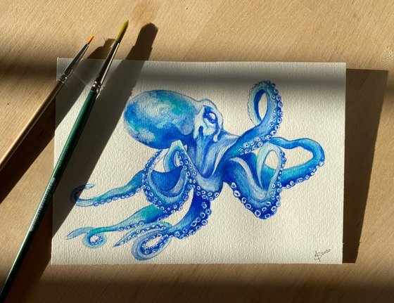 Blue Octopus