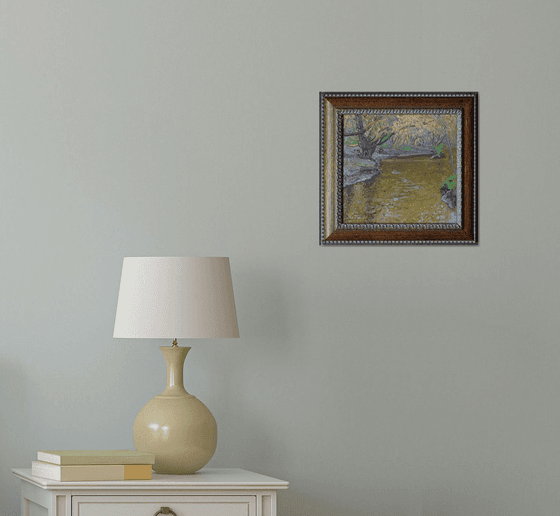 The Ponomarka River in April