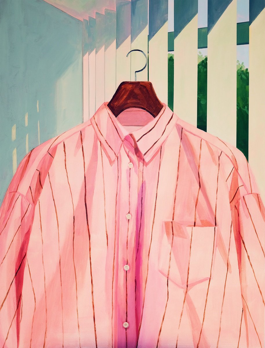 Expressive Still Life Acrylic Painting By Ara Youn, 30 X 39, 3:25 Pm, Original Artwork