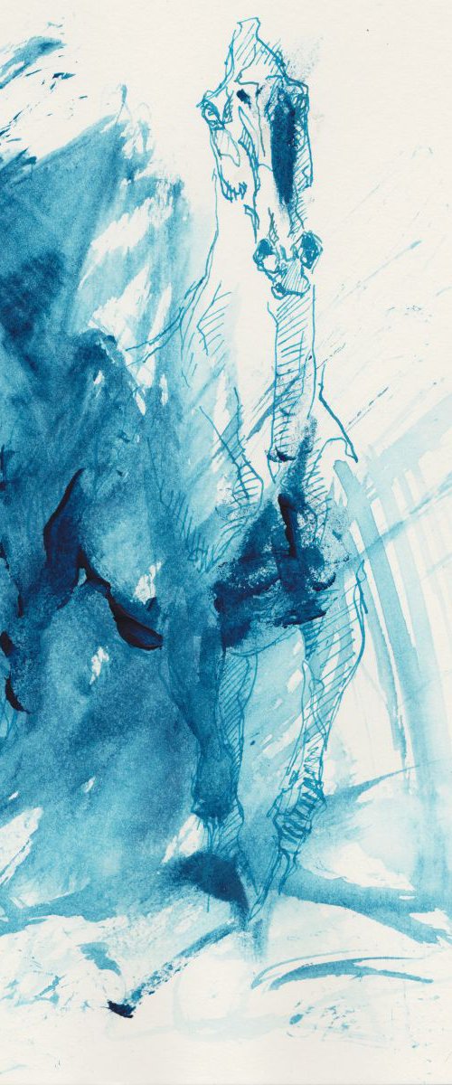 Equine Nude 133 by Benedicte Gele