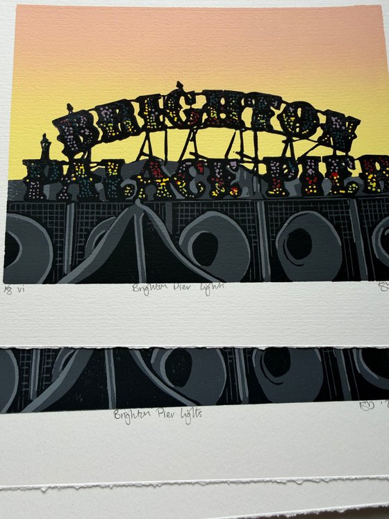 Brighton Pier Lights (vi)